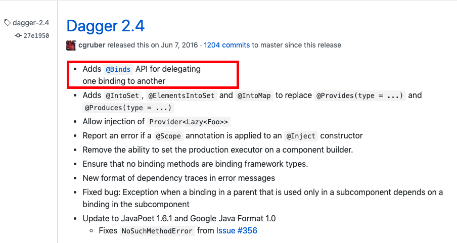@Binds - Dagger2