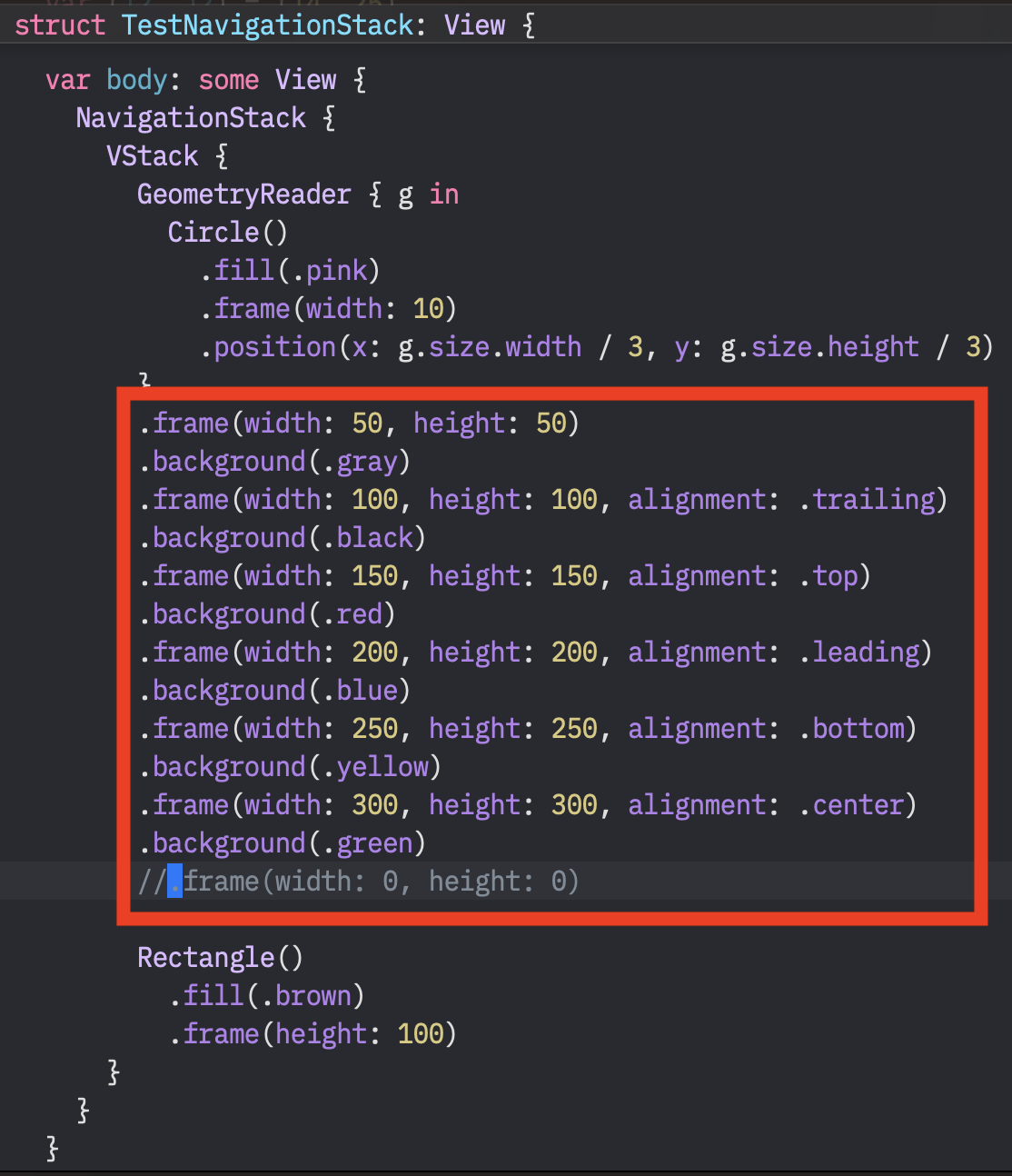 swiftui-frame-width-height-alignment